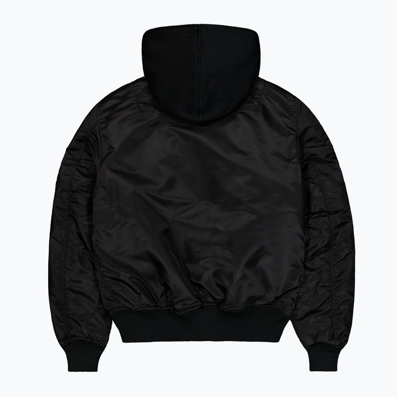Pánska bunda Alpha Industries MA-1 D-Tec Sleeve Embroidery Bomber black/reflective 8