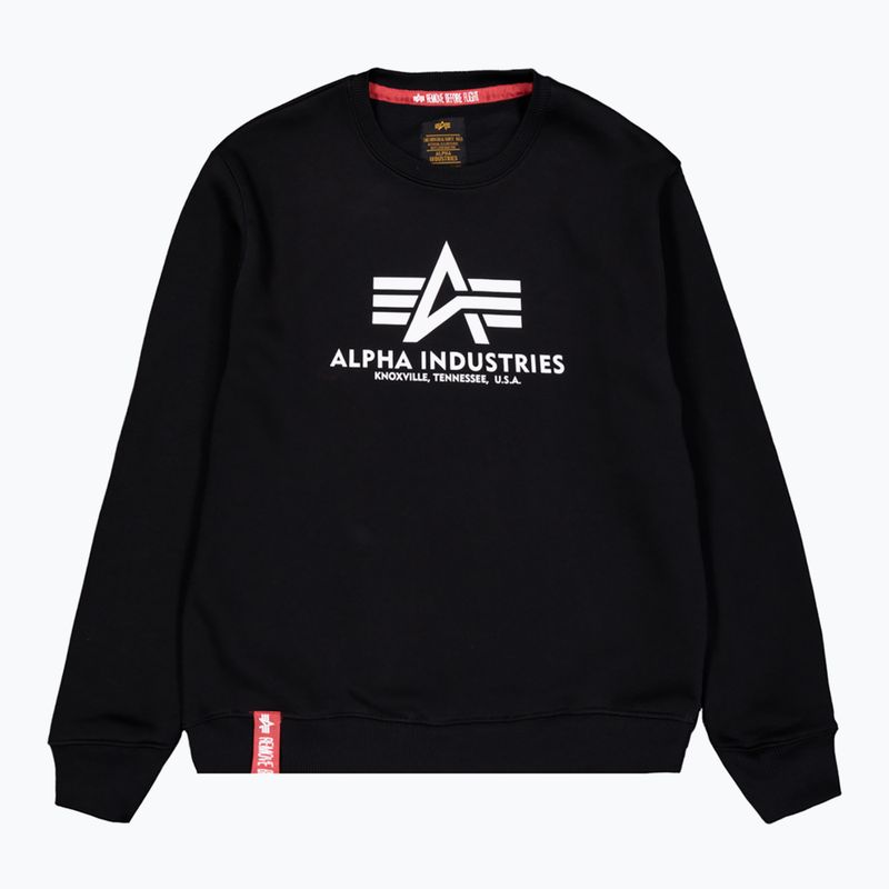 Alpha Industries pánska mikina Basic black 5