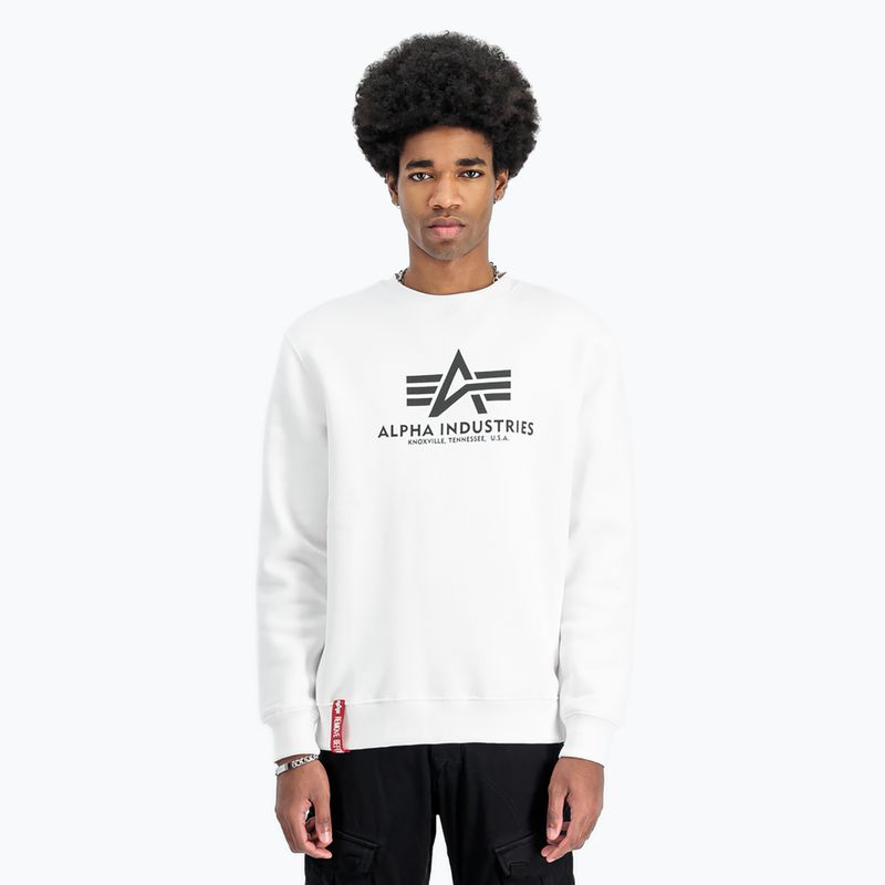 Pánska mikina Alpha Industries Basic white