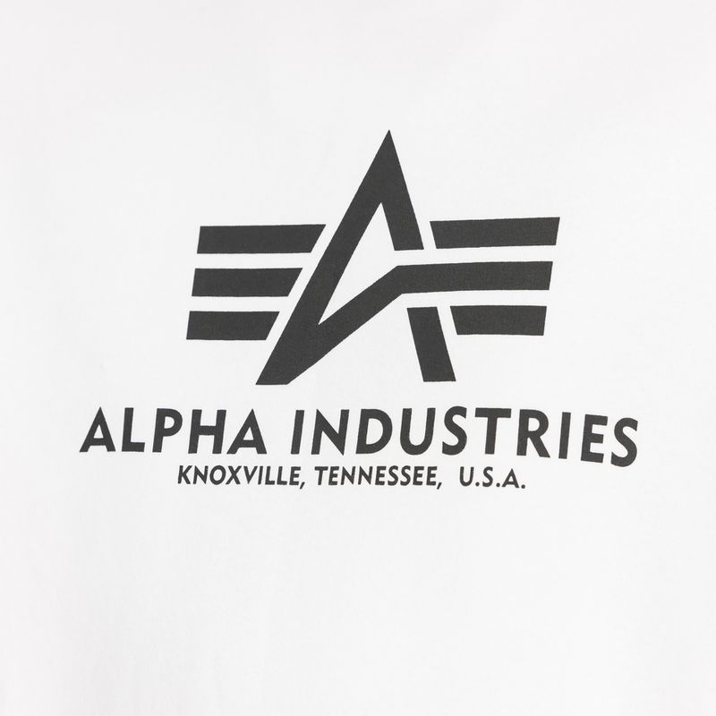Pánska mikina Alpha Industries Basic white 6