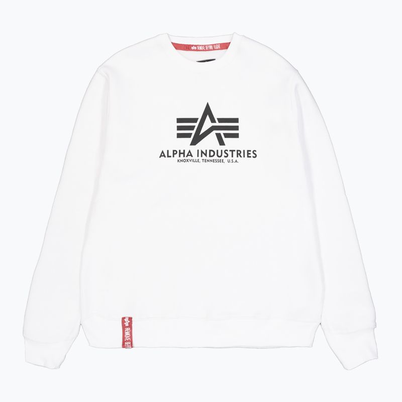 Pánska mikina Alpha Industries Basic white 7