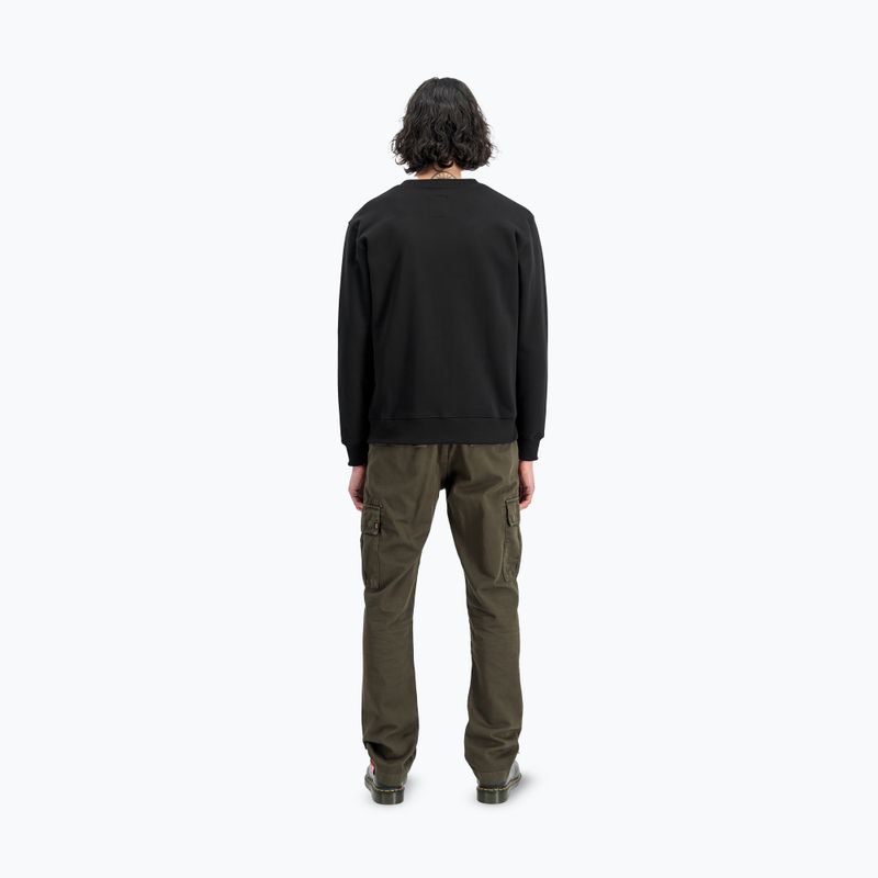 Pánska mikina Alpha Industries Basic Small Logo black 3
