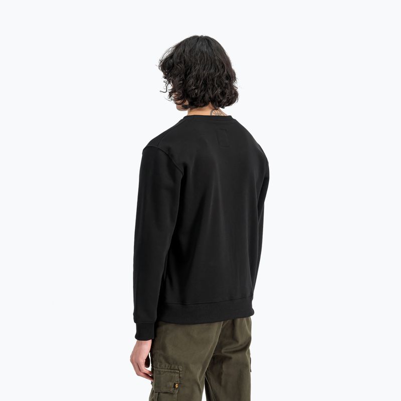 Pánska mikina Alpha Industries Basic Small Logo black 4