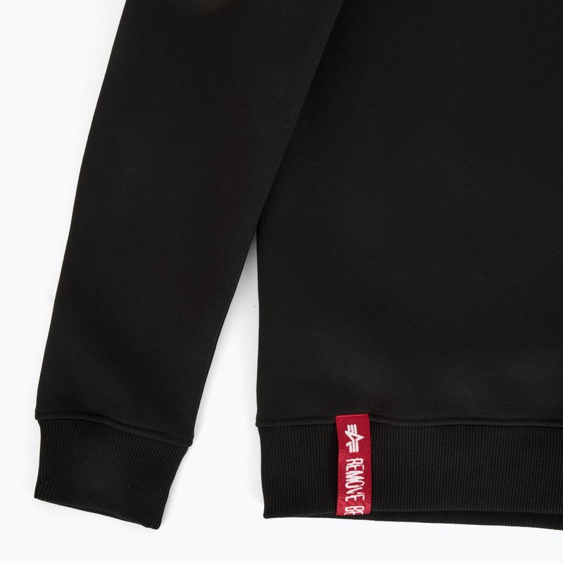 Pánska mikina Alpha Industries Basic Small Logo black 8