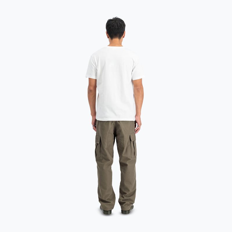 Pánske tričko Alpha Industries Basic Small Logo T-shirt white 3