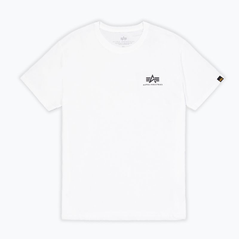 Pánske tričko Alpha Industries Basic Small Logo T-shirt white 6