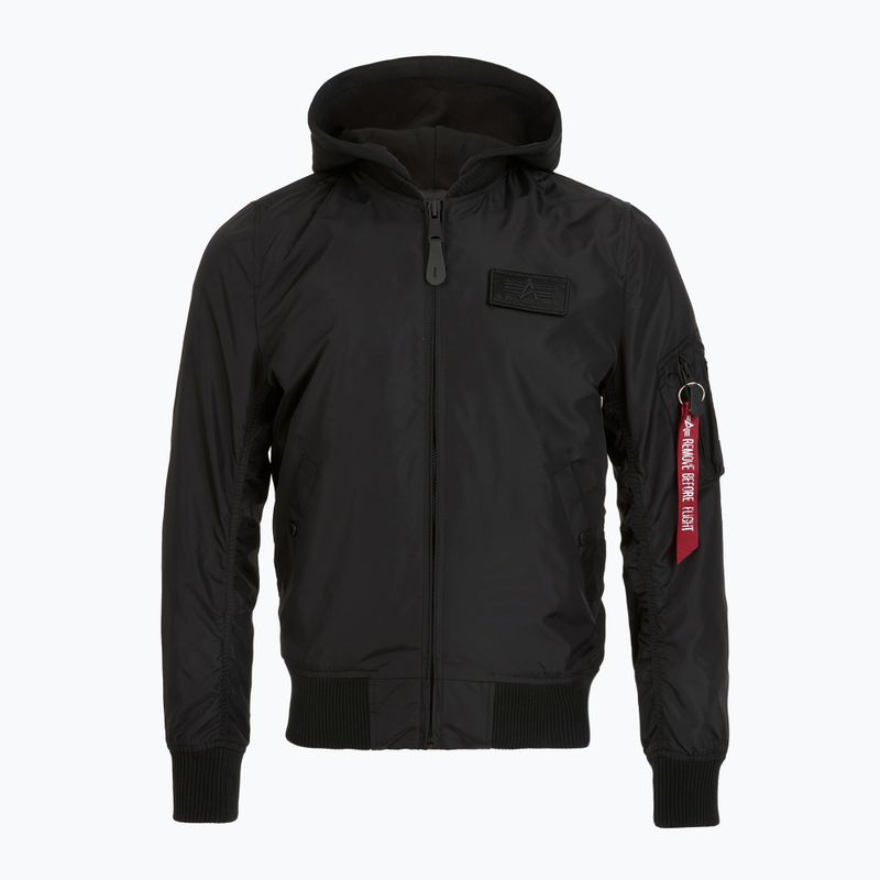 Pánska bunda Alpha Industries MA-1 TT Two Tone Hood black/black 3