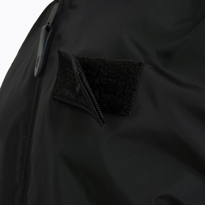 Pánska bunda Alpha Industries MA-1 TT Two Tone Hood black/black 6