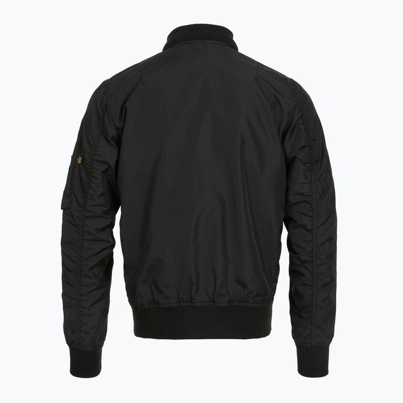 Pánska bunda Alpha Industries MA-1 TT Two Tone Hood black/black 9