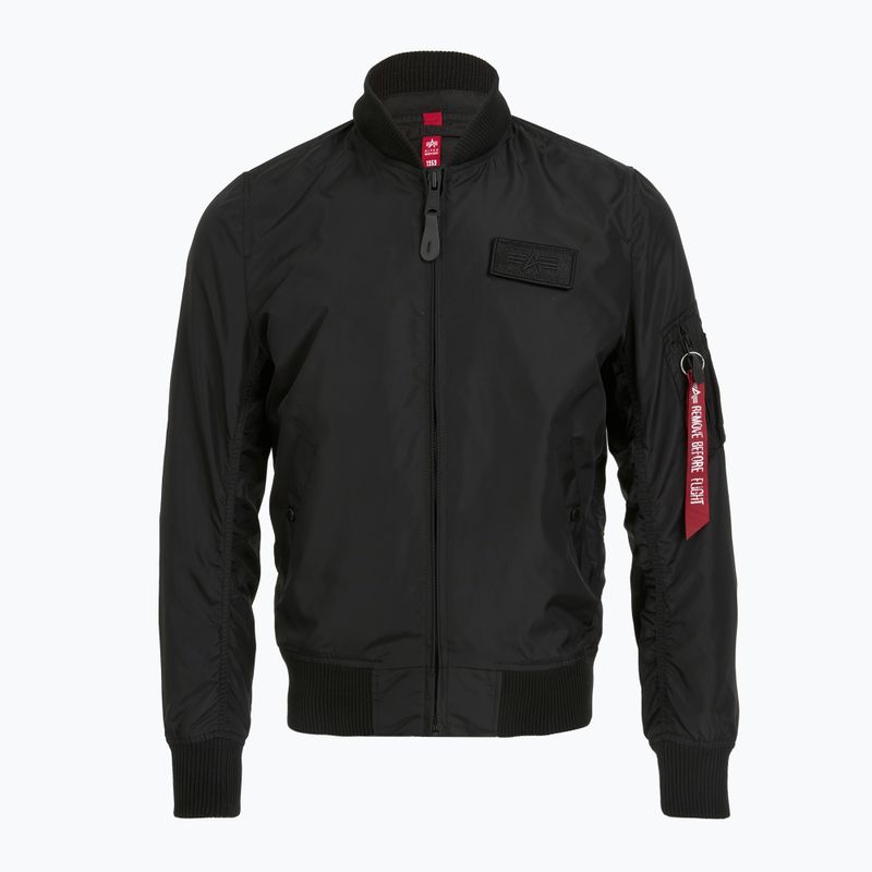 Pánska bunda Alpha Industries MA-1 TT Two Tone Hood black/black 10