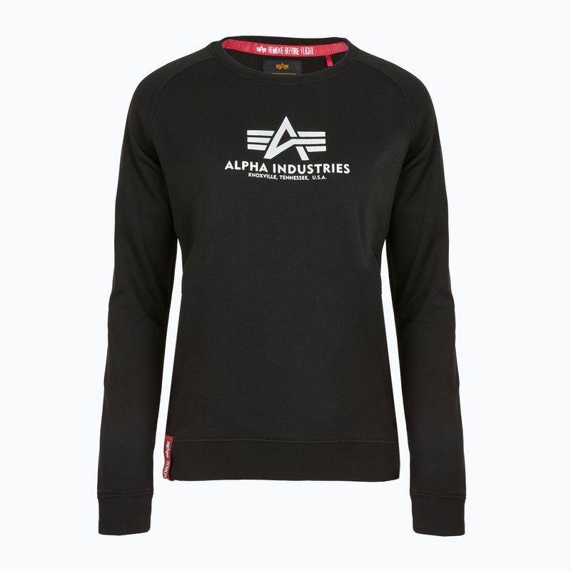 Dámska mikina Alpha Industries New Basic black 6