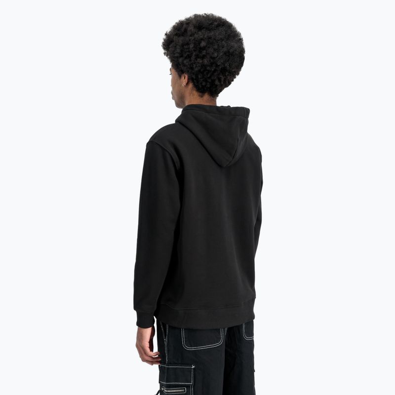 Pánska mikina Alpha Industries Basic Small Logo Hoodie black 5