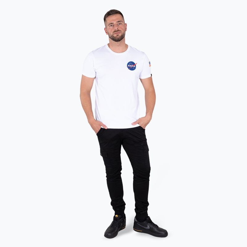 Alpha Industries pánske tričko Space Shuttle T white 2