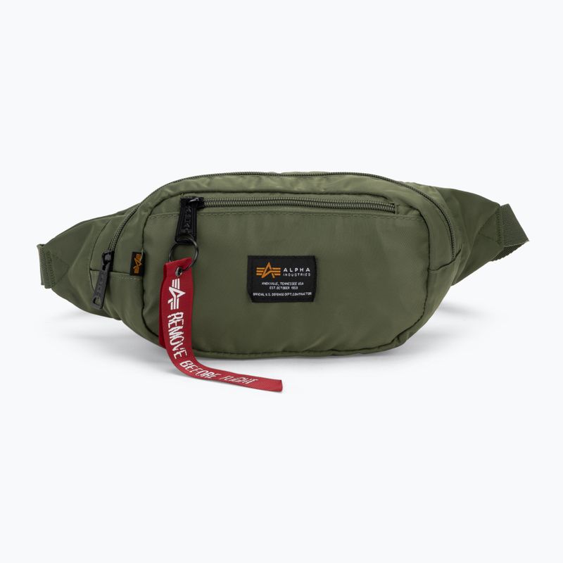 Ľadvinka Alpha Industries Crew Waist sage green