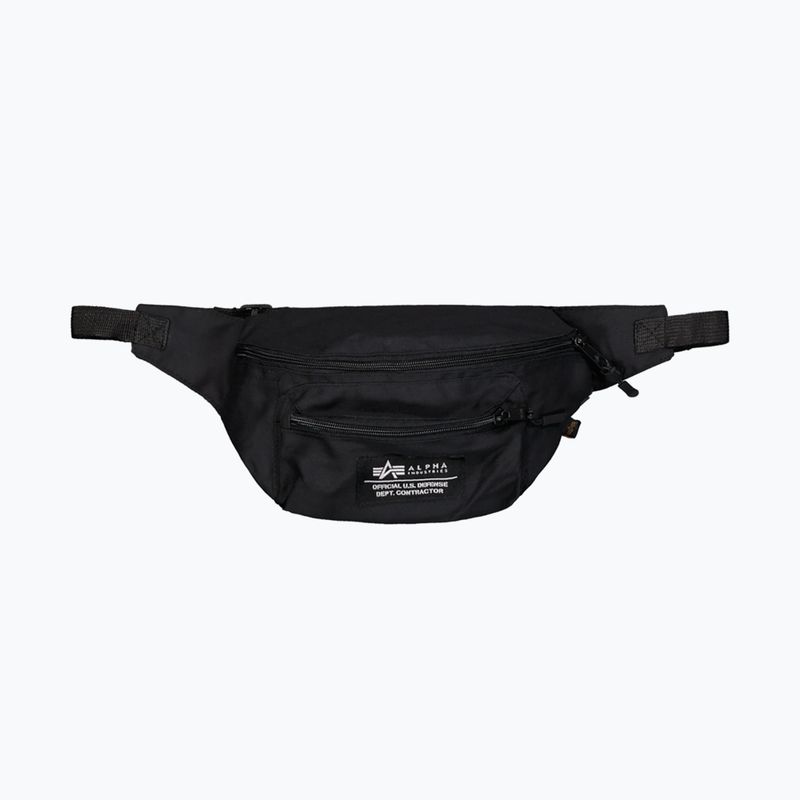 Alpha Industries Veľké vrecko na obličky čierne