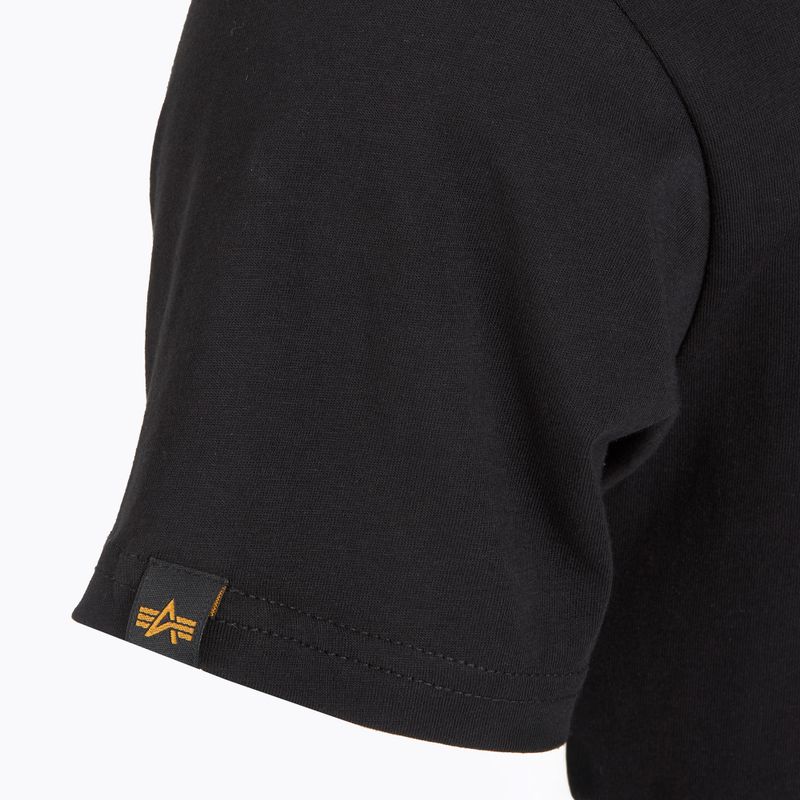 Alpha Industries pánske tričko Backprint black 4