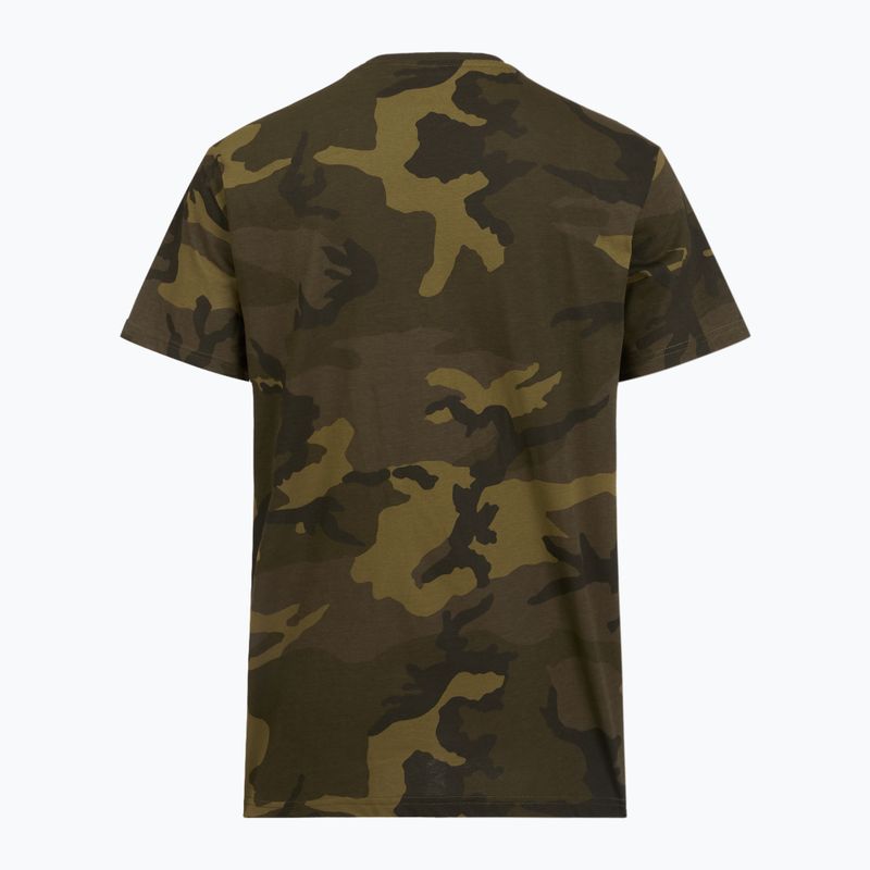 Pánske polo tričko Alpha Industries Basic Camo olive camo 4