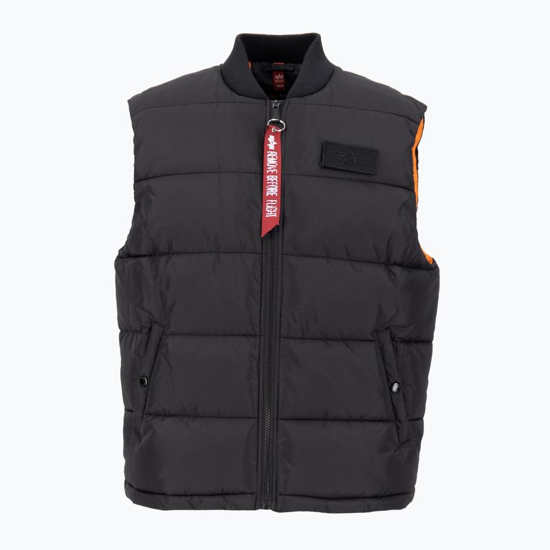 Pánska vesta Alpha Industries Puffer LW black 3