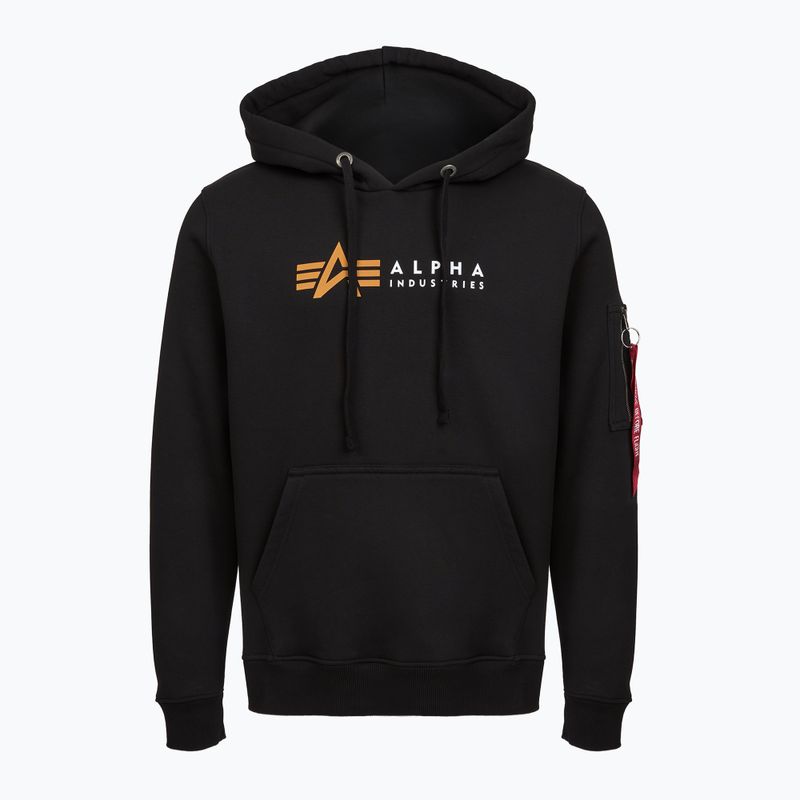 Alpha Industries pánska mikina Alpha Label black