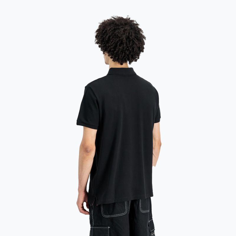 Pánske tričko Alpha Industries Basic Polo Small Logo čierne 3