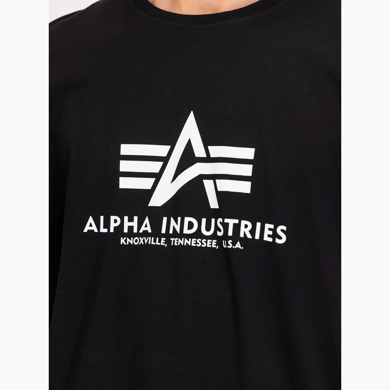 Alpha Industries pánske tričká Basic (2 ks) čierne 6