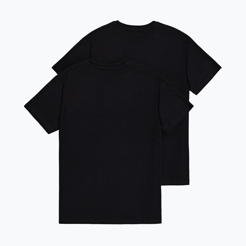 Alpha Industries pánske tričká Basic (2 ks) čierne 8