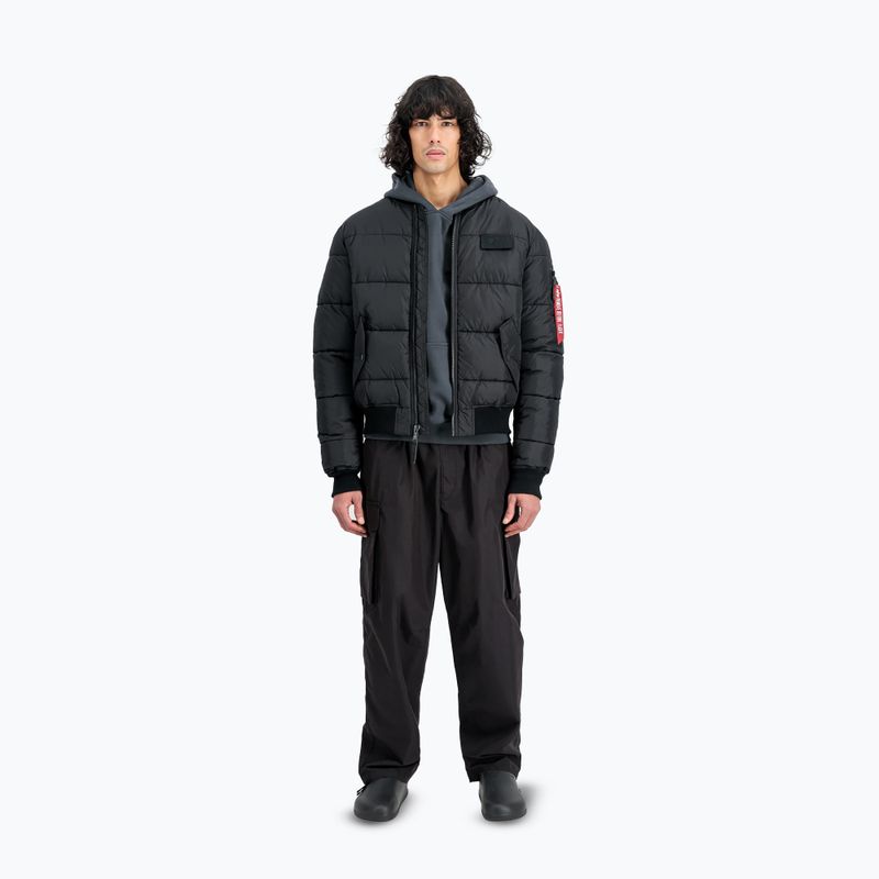 Pánska bunda Alpha Industries MA-1 Puffer Bomber black 2
