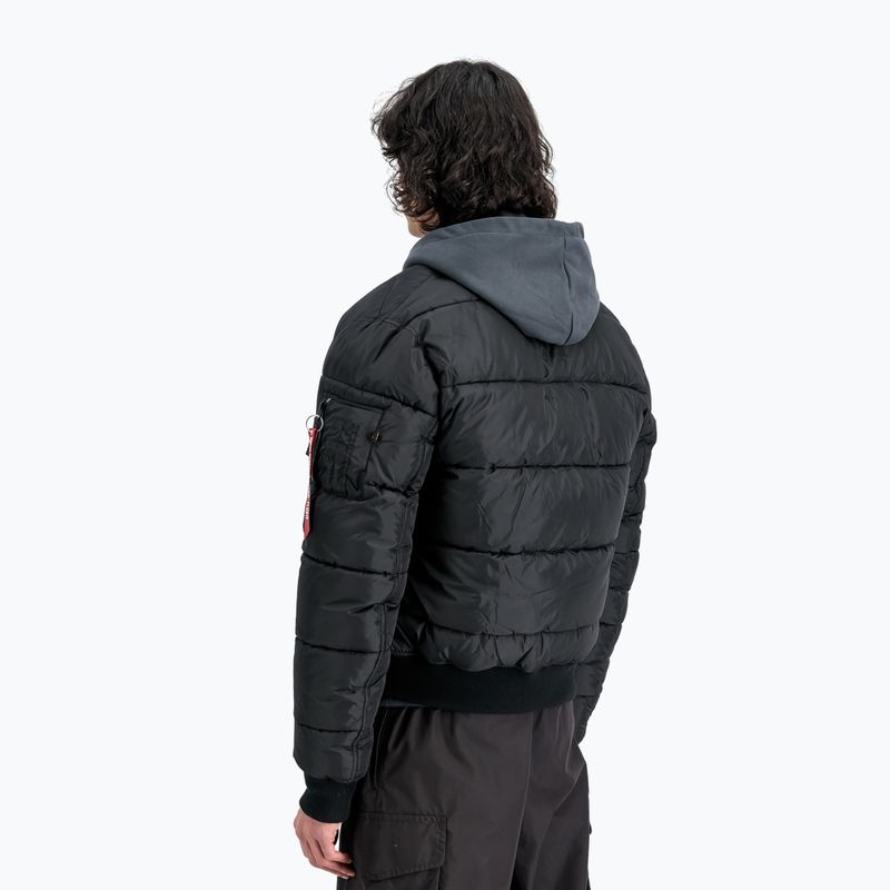 Pánska bunda Alpha Industries MA-1 Puffer Bomber black 3