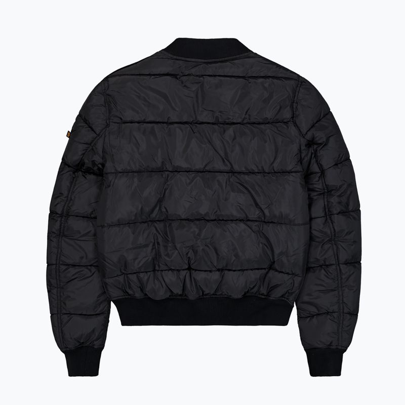 Pánska bunda Alpha Industries MA-1 Puffer Bomber black 8
