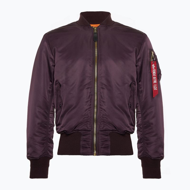 Pánska bunda Alpha Industries MA-1 Heritage plum