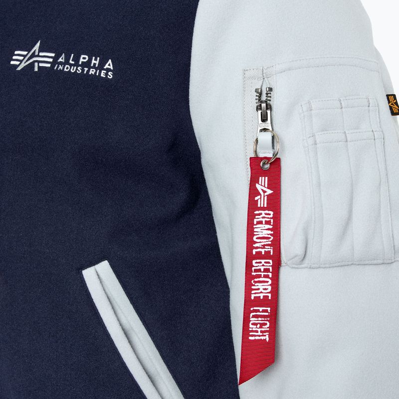 Pánska bunda Alpha Industries Varsity Air Force ultra navy 4