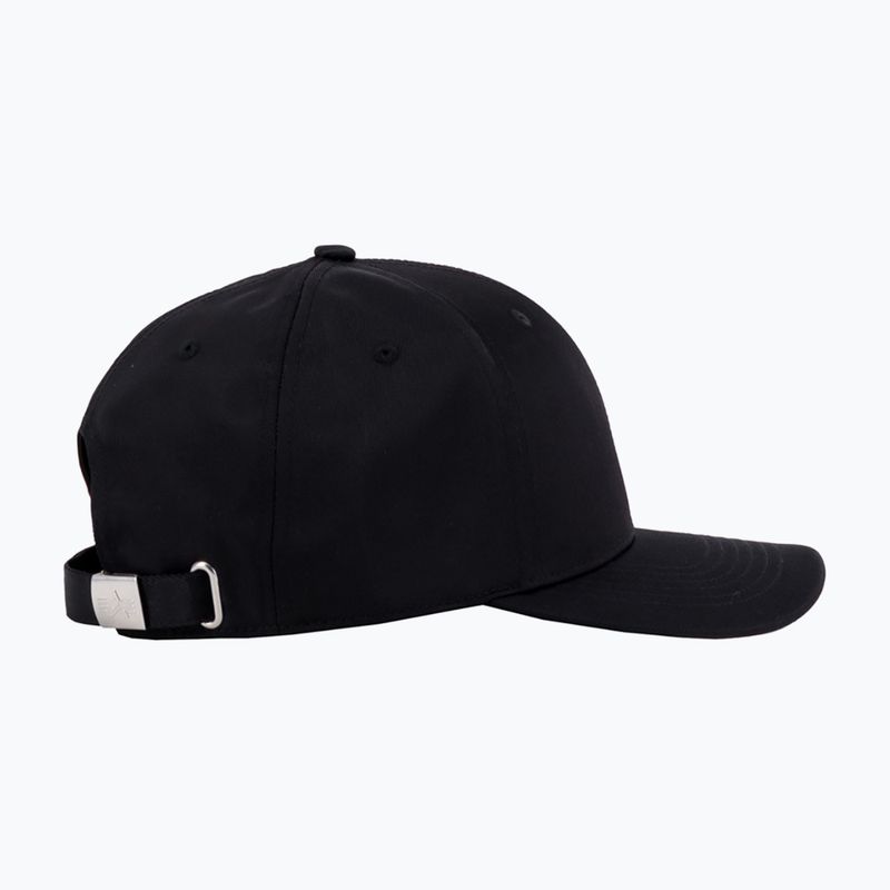 Šiltovka Alpha Industries Metal Label rep black/metalsilver 3