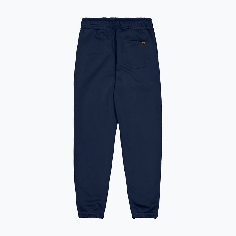 Pánske nohavice Alpha Industries Basic Small Logo II Jogger ultra navy 13