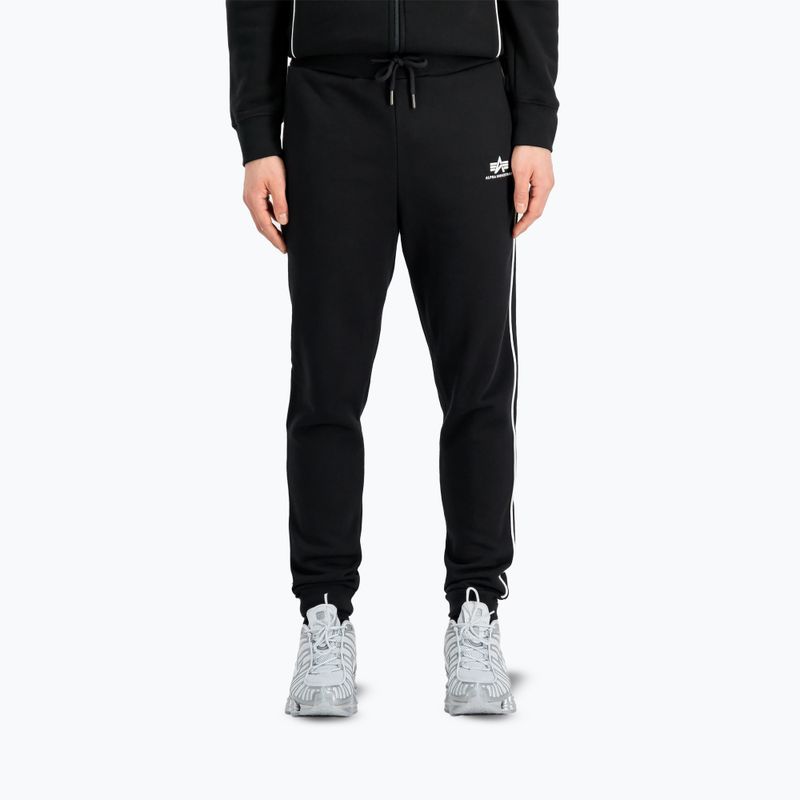 Pánske nohavice Alpha Industries Track Small Logo Jogger black