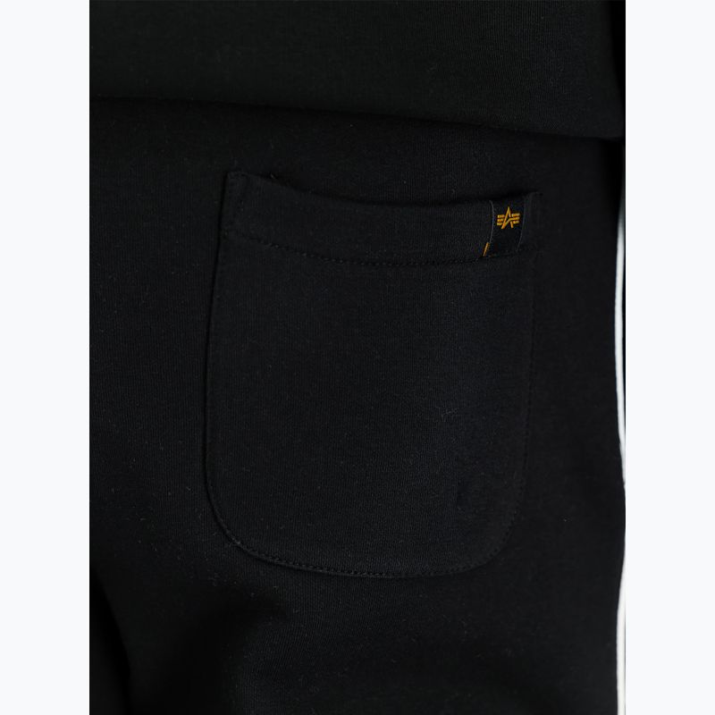 Pánske nohavice Alpha Industries Track Small Logo Jogger black 6