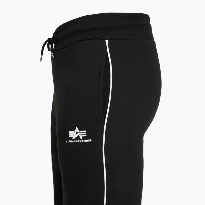Pánske nohavice Alpha Industries Track Small Logo Jogger black 9
