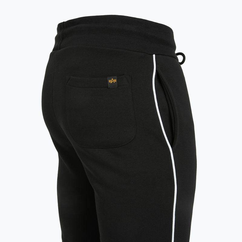 Pánske nohavice Alpha Industries Track Small Logo Jogger black 10