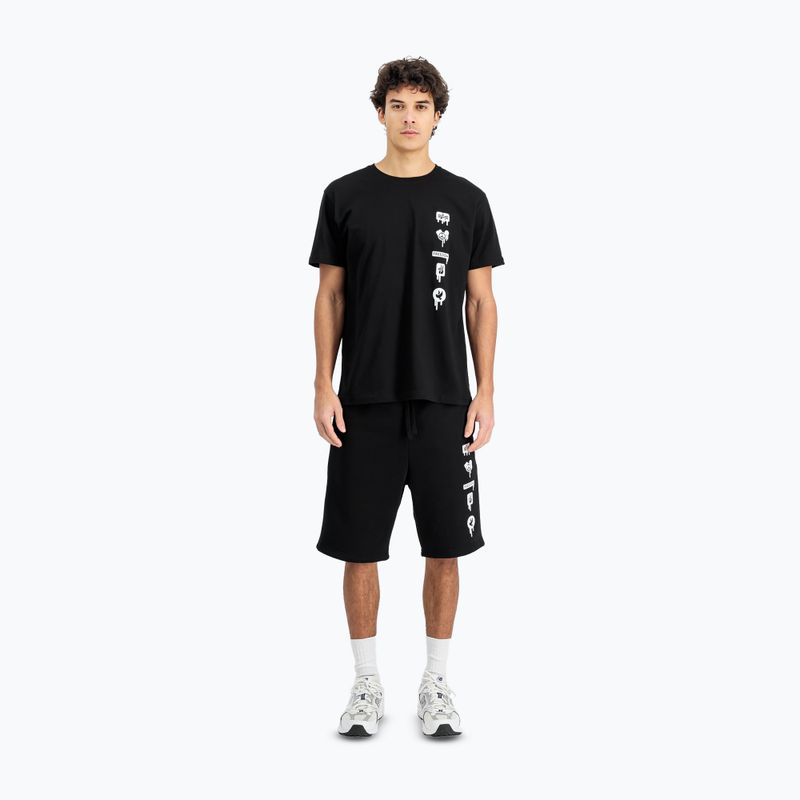 Alpha Industries pánske šortky Freedom Jogger balck 2