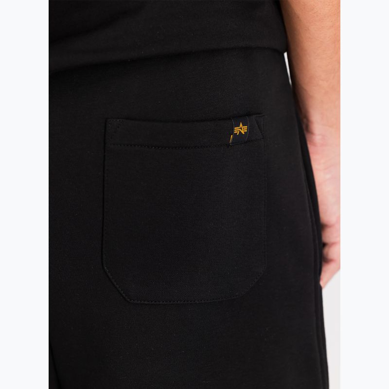 Alpha Industries pánske šortky Freedom Jogger balck 6
