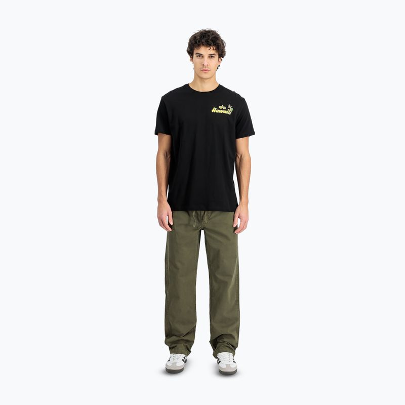 Alpha Industries pánske tričko Pearl Harbor Back Print čierne 2