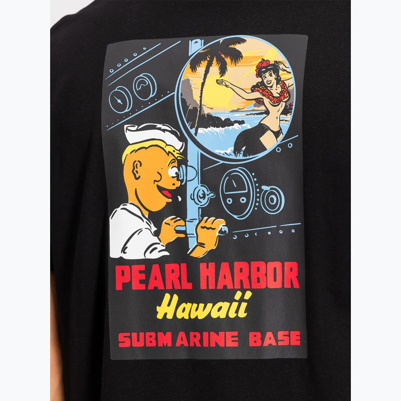 Alpha Industries pánske tričko Pearl Harbor Back Print čierne 6