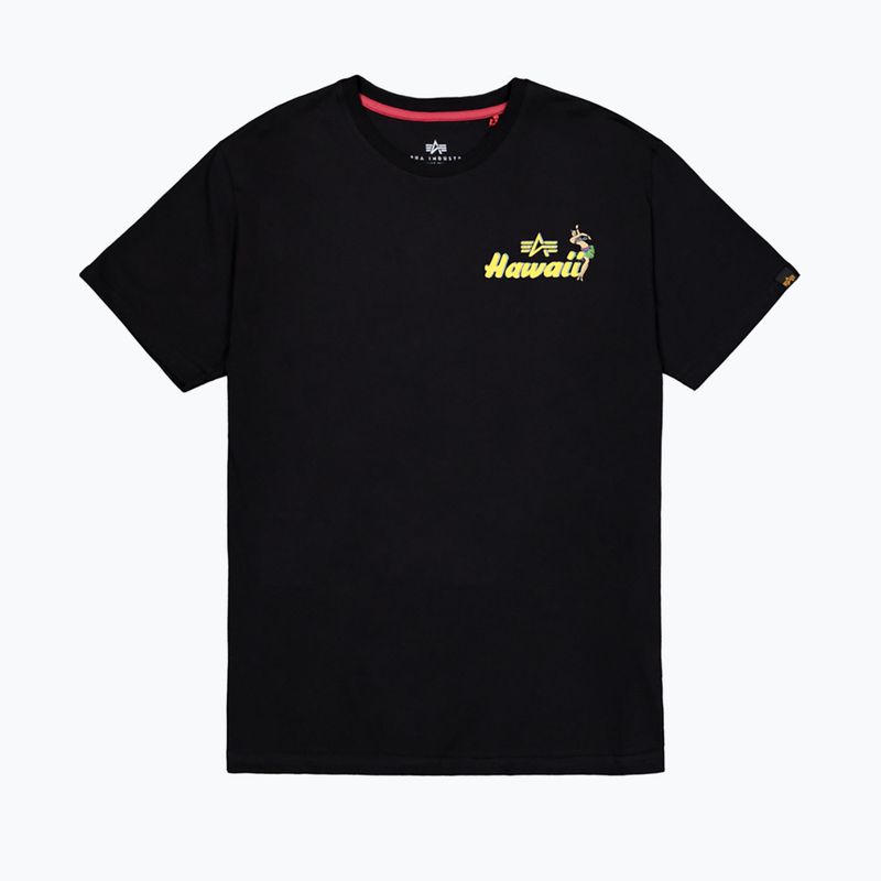 Alpha Industries pánske tričko Pearl Harbor Back Print čierne 7
