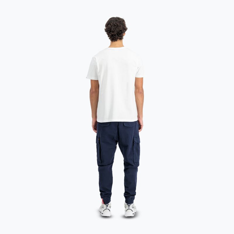 Alpha Industries pánske tričko Hawaii white 3
