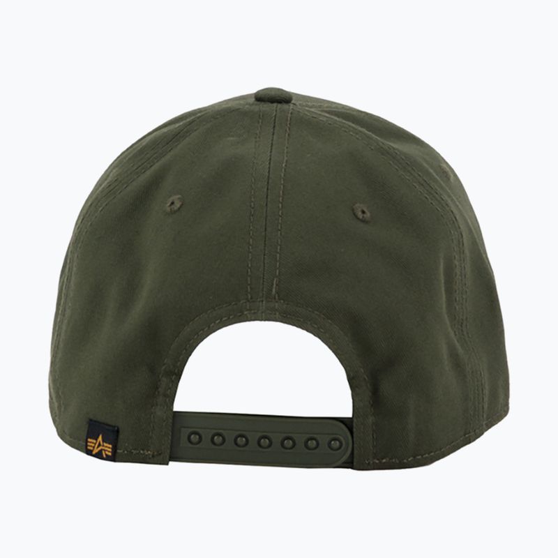 Šiltovka Alpha Industries Crew Camo dark olive 2