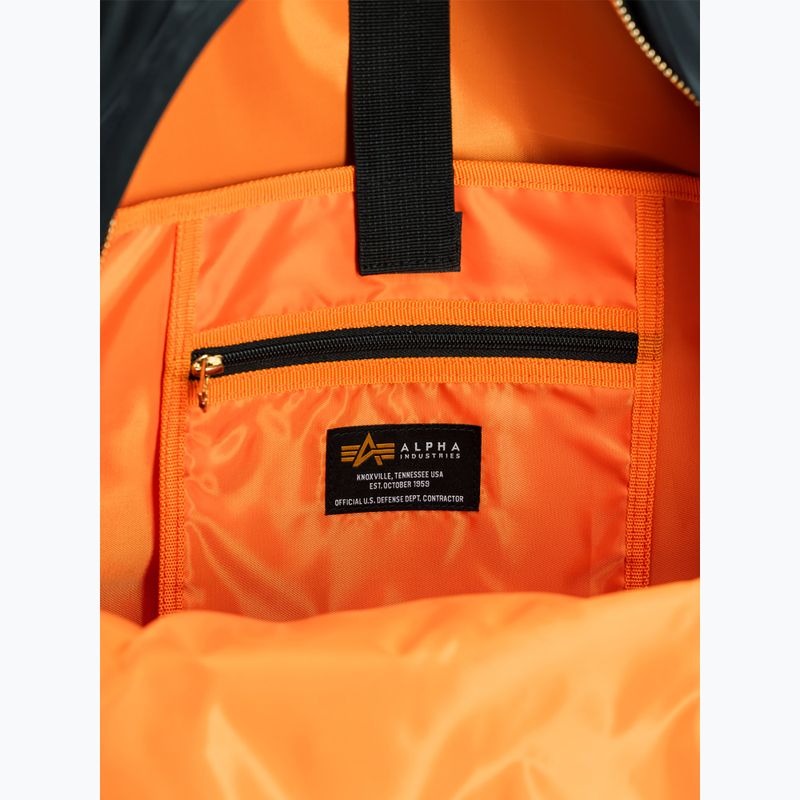 Mestský batoh Alpha Industries Crew 18 l black 3