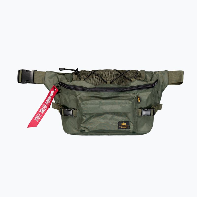 Alpha Industries Combat 8 l tmavo olivové obličkové vrecko