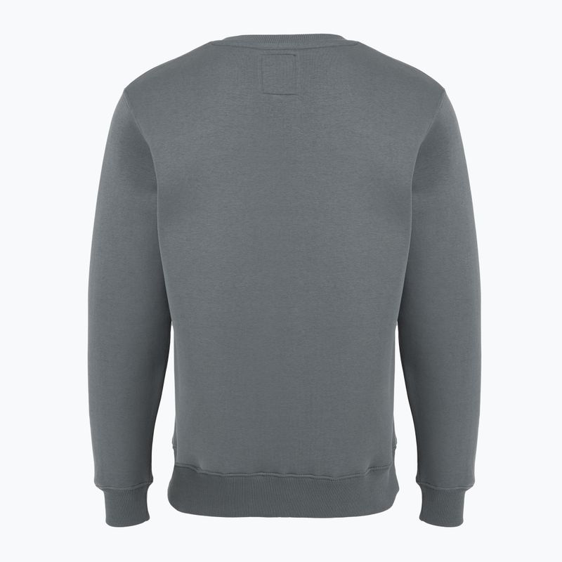 Pánska mikina Alpha Industries Basic Small Logo denim blue 6