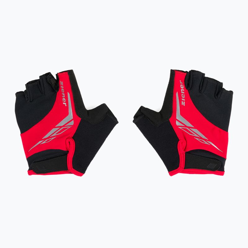 ZIENER MTB cyklistické rukavice Ceniz GELshock 888 Red Z-988205/888/7.5 2