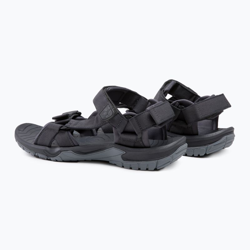 Jack Wolfskin Lakewood Ride sivé pánske trekové sandále 4019021_6230 3