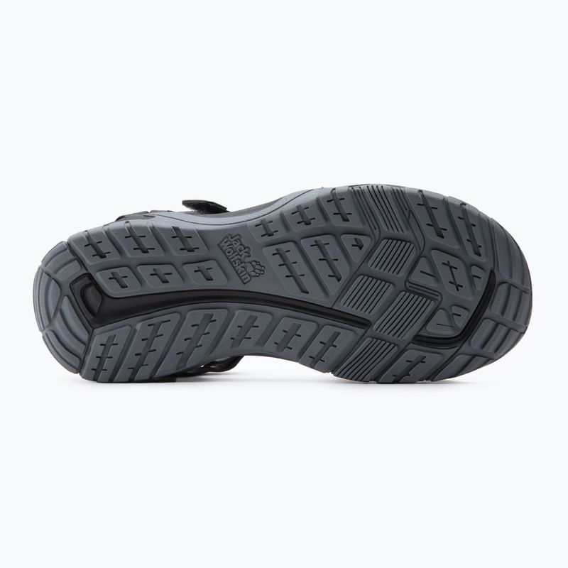 Jack Wolfskin Lakewood Ride sivé pánske trekové sandále 4019021_6230 5